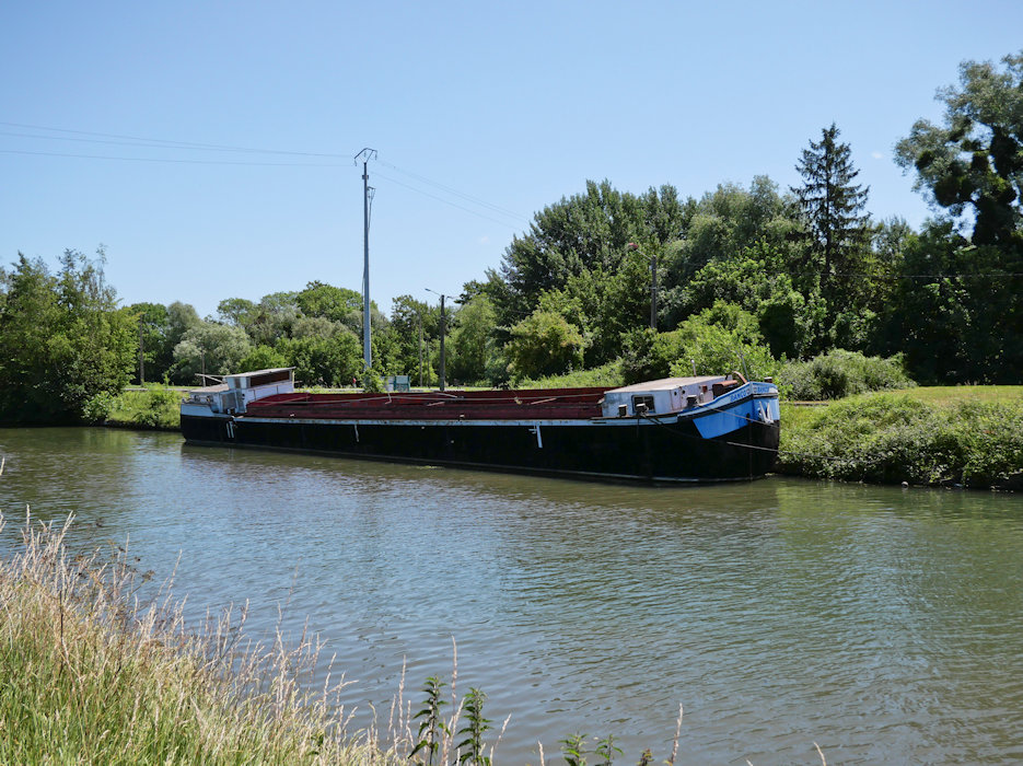 Stranded boat