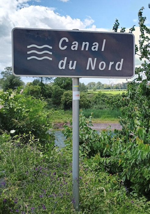 Sign at ecluse de Campagne