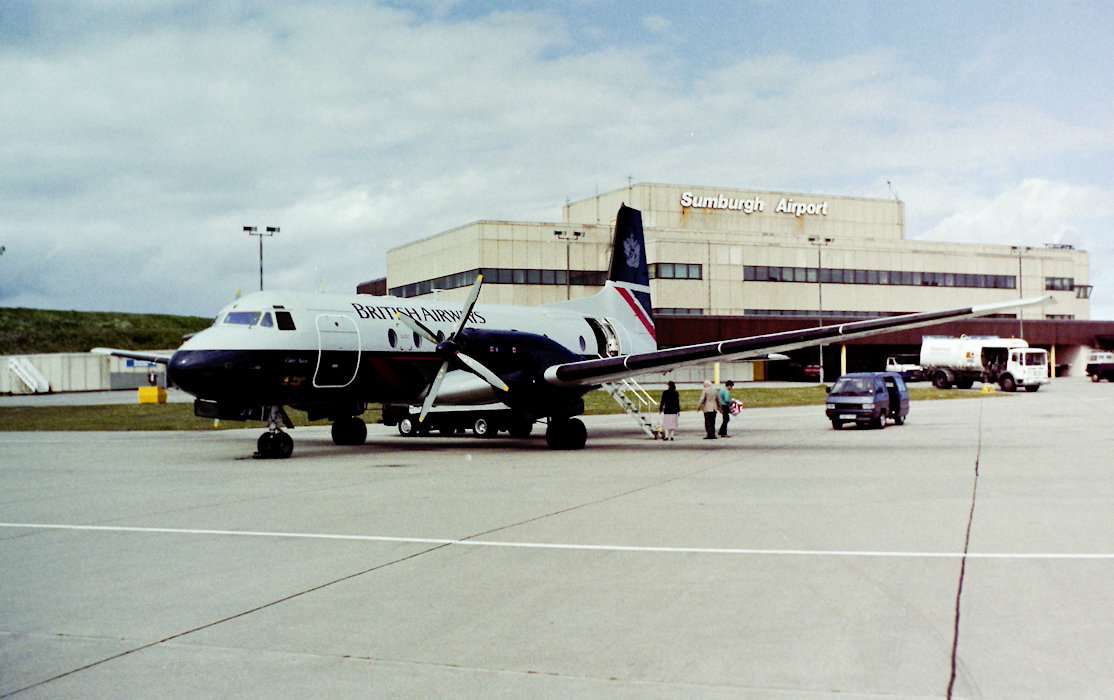 shetland 1989 mainland sumburgh airport