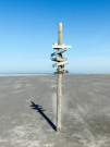 beach traffic signs