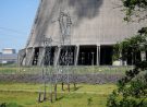 detail of the cooling tower