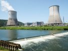 weir at the nuclear power plant