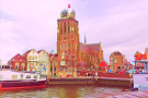 Grote Kerk Dordrecht - style transfer Prisma