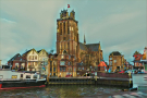 Grote Kerk Dordrecht - style transfer Prisma