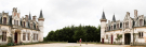 France 2022 - Castle of Regnière-Écluse - panorama towards the front