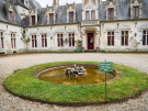 France 2022 - Castle of Regnière-Écluse - detail of the pond