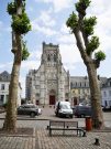 Cycling the old railway of Ponthieu - St Riquier cathedral