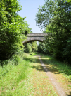 Cycling the old railway of Ponthieu - overpass