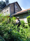 Cycling the old railway of Ponthieu - Conteville station with yours truly