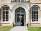 valloires abbey and garden - main entrance of the abbey