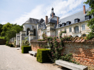 valloires abbey and garden - closer to the abbey