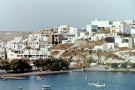 milos 1988 adamantas - the part of the village facing our bay
