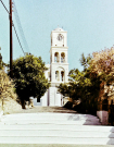 milos 1988 - around adamantas - church tower