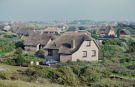 Our first visit to Wadden island Ameland (june 1993) - the holiday cottages area with Duin, Bos en Zee in the circle