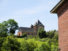 axe vert - autreppes to beaurain - fortified church at st algis