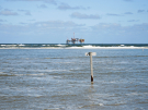 springtide on ameland - september 2022 - sign no longer readable