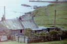 Shetland  1989 Yell - Repairing a roof in Burravoe 