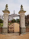 carrouges castle orne 15 - garden entrance
