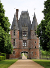 carrouges castle orne 3 - gate house rear