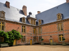 carrouges castle orne 12 - court view 3
