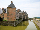 carrouges castle orne 6 - front side with bridge