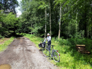 cycling anor to hirson - checking the route
