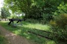 bumper block of old railway