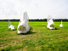 art on the former island of schokland 2021 - dichter op het water - vissenophetdroge 2