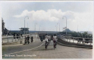 postcard dordrecht 1939 entrance of the new krispijn tunnel - colorized