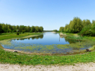 at the end of the lake - high water level
