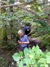 etang de pas bayard - your photographer at a mysterious tunnel under the railway