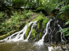 etang de pas bayard - waterfall close up