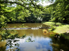 etang de pas bayard - weir in the lake