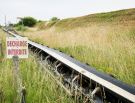 france 2022 - circuit of the Avocet - conveyor belt sand and pebble works 1 