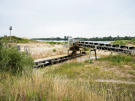 france 2022 - circuit of the Avocet - conveyor belt sand and pebble works 3
