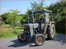 Andre the owner on his tractor
