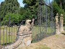 gatekeepers at the chateau de bazeilles