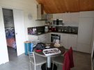 the kitchen and sleeping room