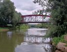 the old bridge over the meuse
