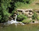 outlet from water treatment plant