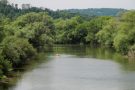 view downstream from the bridge