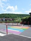 anti-trump pedestrian crossing