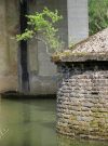 old bridge pier