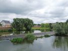 weir at the bridge of donchery