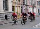 the peleton arrives