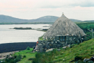 hebrides 1980 north-uist: house at cheesebay