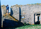 hebrides 1980 north-uist: detail of taigh bhalaigh