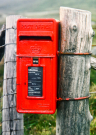 hebrides 1980 north-uist; hoe beg letterbox