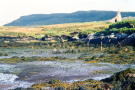 hebrides 1980 north-uist; ruin at hoe beg