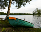 jyvaskyla labour and leisure - lifeboat at the lakeside